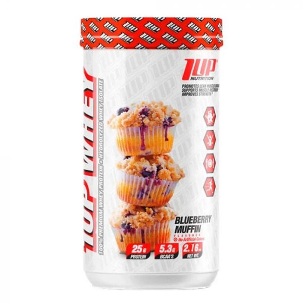 1UP Nutrition – 1UP Whey Protein – Blueberry Muffin – 25 Servings