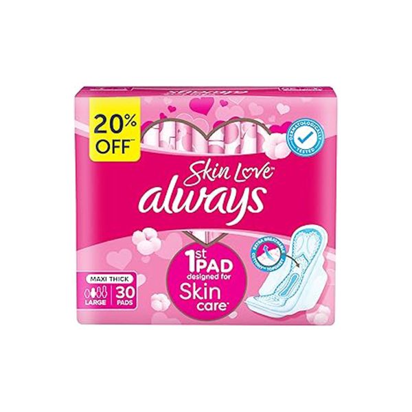 ALWAYS SANITARY PADS,30s
