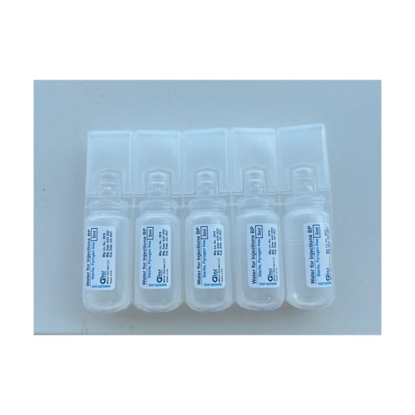 WATER FOR INJECTION 5ML