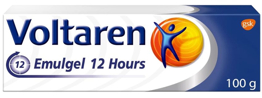 Voltaren Emulgel 12 Hours Diclofenac Gel For Pain & Swelling 100g